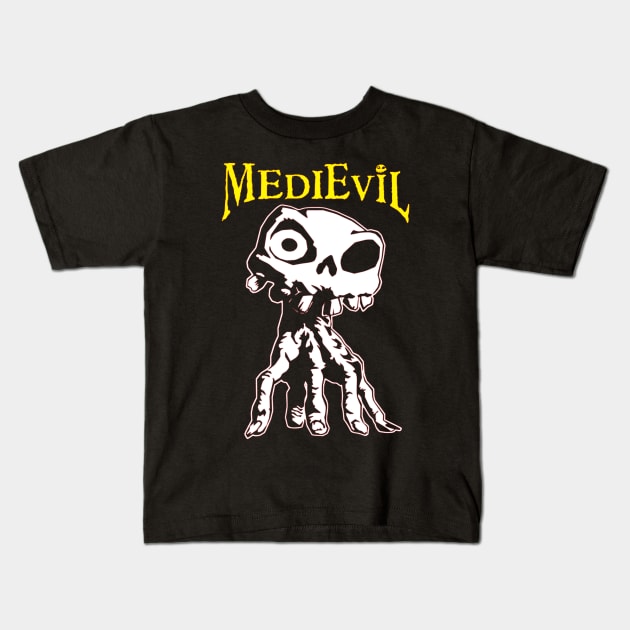 MediEvil Kids T-Shirt by OtakuPapercraft